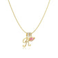 💖 LAST DAY – 57% OFF ✨ 3-Layer Initial Pendant Necklaces A-Z 🎀 | Personalised & Elegant