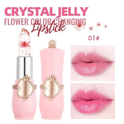 💥Christmas Sale 49% OFF💋Crystal Jelly Flower Color Changing Lipstick💄