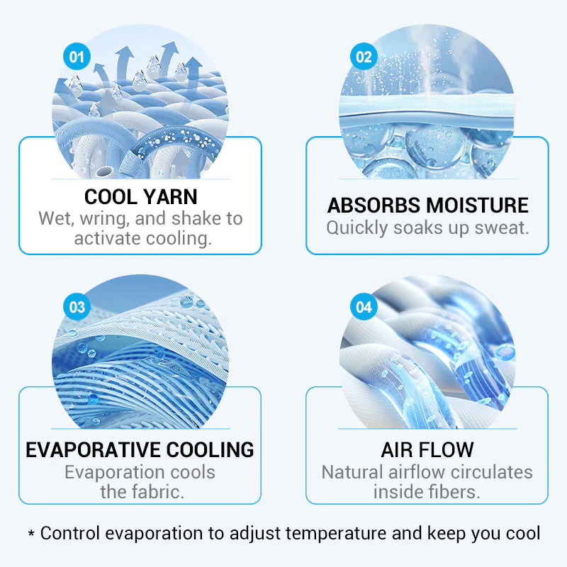 🎁 Buy 1Get 1 Free🔥Absorbent Cooling Towel, Can Be Used Anytime, Anywhere!