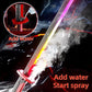 Lightsaber 7 Color Flowing Spark Sword with Sound Effects Led Sword with Smoke Light Saber for Kids