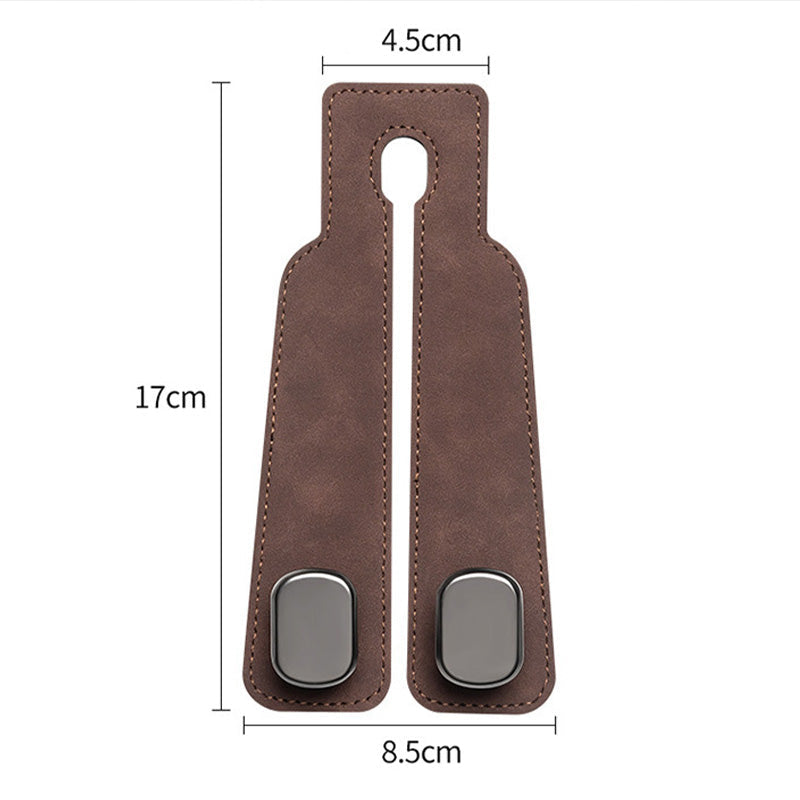 Tired of shopping bags rolling around your boot? 🚗 Grab our stylish seat hooks – 10-second install, zero clutter.