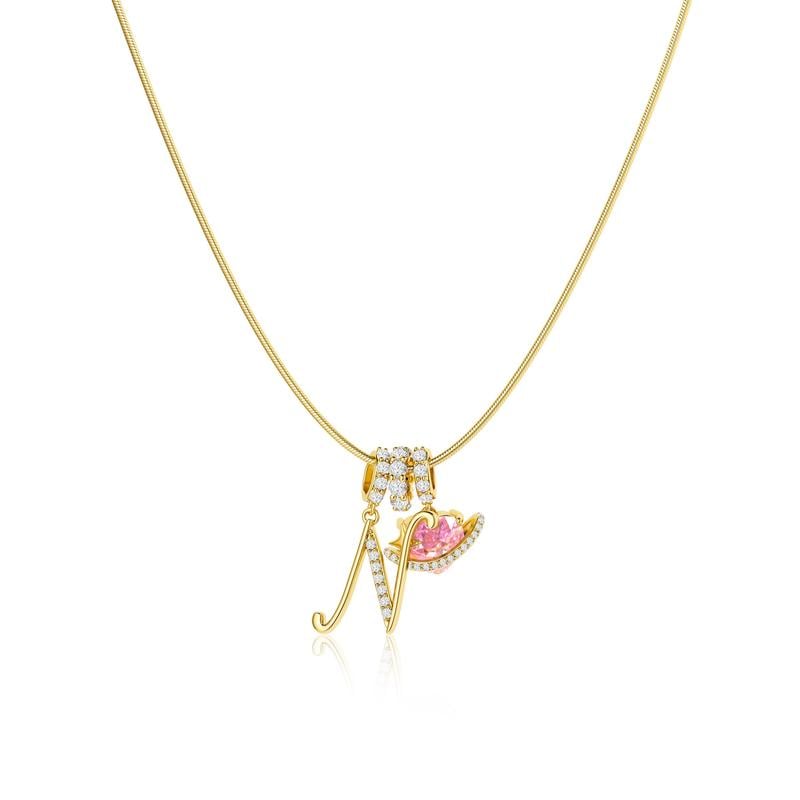 💖 LAST DAY – 57% OFF ✨ 3-Layer Initial Pendant Necklaces A-Z 🎀 | Personalised & Elegant