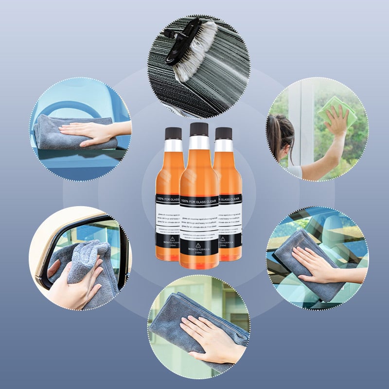🔥Buy 2 get 1 free✨Car Glass Oil Film Stain Removal Cleaner