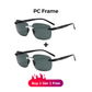 Men's Stylish Frameless High Definition Polarized Sunglasses