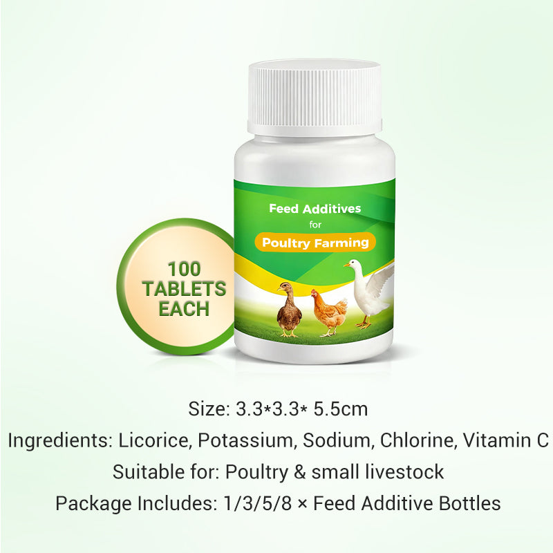 🔥Limited Hot Sale 50% OFF-💥Feed Additives for Poultry Farming