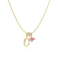 💖 LAST DAY – 57% OFF ✨ 3-Layer Initial Pendant Necklaces A-Z 🎀 | Personalised & Elegant