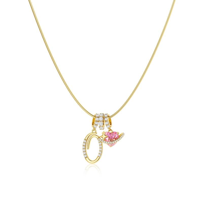 💖 LAST DAY – 57% OFF ✨ 3-Layer Initial Pendant Necklaces A-Z 🎀 | Personalised & Elegant