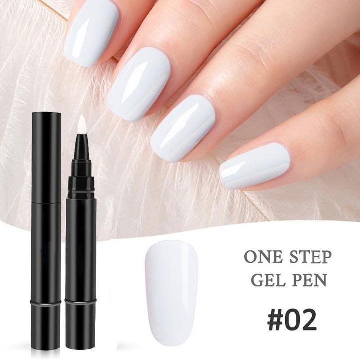 💅🌸Limited Time Buy 1 Get 1 Free - £9.99! ✨One Step Nail Gel Pen🎨Free handheld mini UV nail lamp💡
