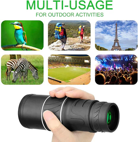 🔭👁️ Professional Bifocal Monocular – Dual Zoom, HD Clarity & Portable Design 🌠