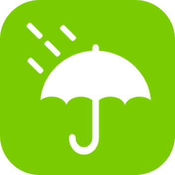 Water-resistant and reusable icon
