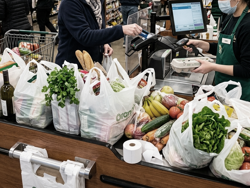 Limited grocery bag capacity