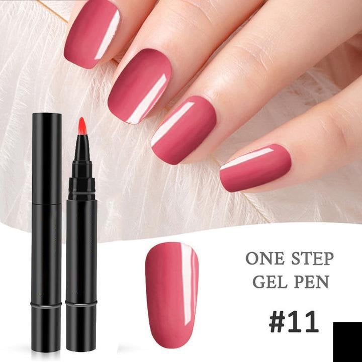💅🌸Limited Time Buy 1 Get 1 Free - £9.99! ✨One Step Nail Gel Pen🎨Free handheld mini UV nail lamp💡
