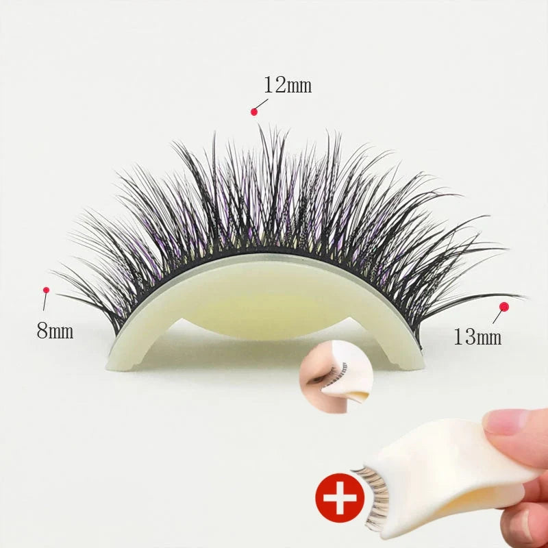 🥳2026 HOT SALE🥳💞50K+ SOLD!👁️✨Reusable Self‑Adhesive False Eyelashes – No glue needed, just press & go. Natural curl, reusable & easy to remove. A beauty game‑changer! 💕🌸