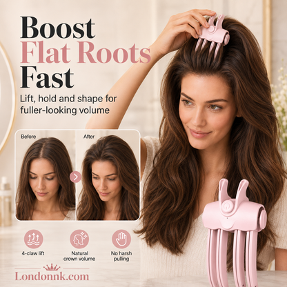 💥Surprise 60% Off！🔥Shape in 3 Seconds！👱‍♀️High Cranial Top Magic Tool！Volumizing Root Lift Clip