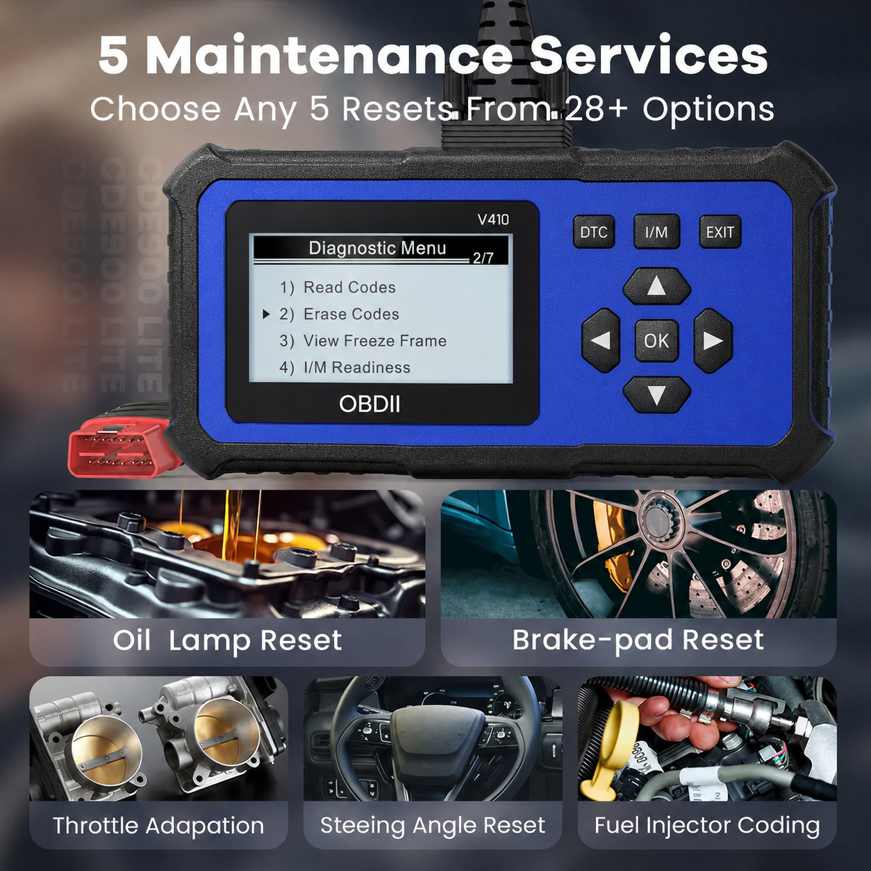 🔧🚗 49% off ⚡ Professional OBD2 scanner – Full diagnostics, one-click reset & 8 languages! Compatible with all vehicles from 1996 onwards 📊💡