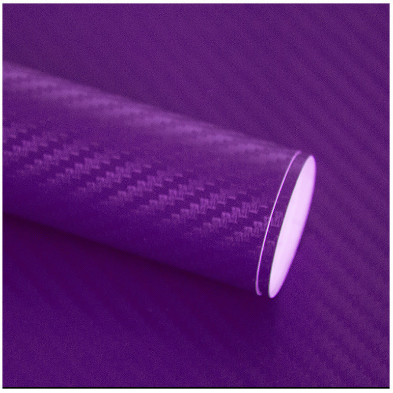 🚗 3D/6D Carbon Fiber Interior Trim Film – Self-Adhesive Car Wrap