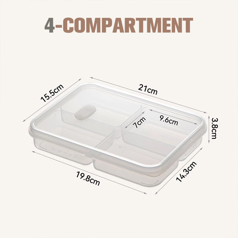 💥Reusable food container with compartments