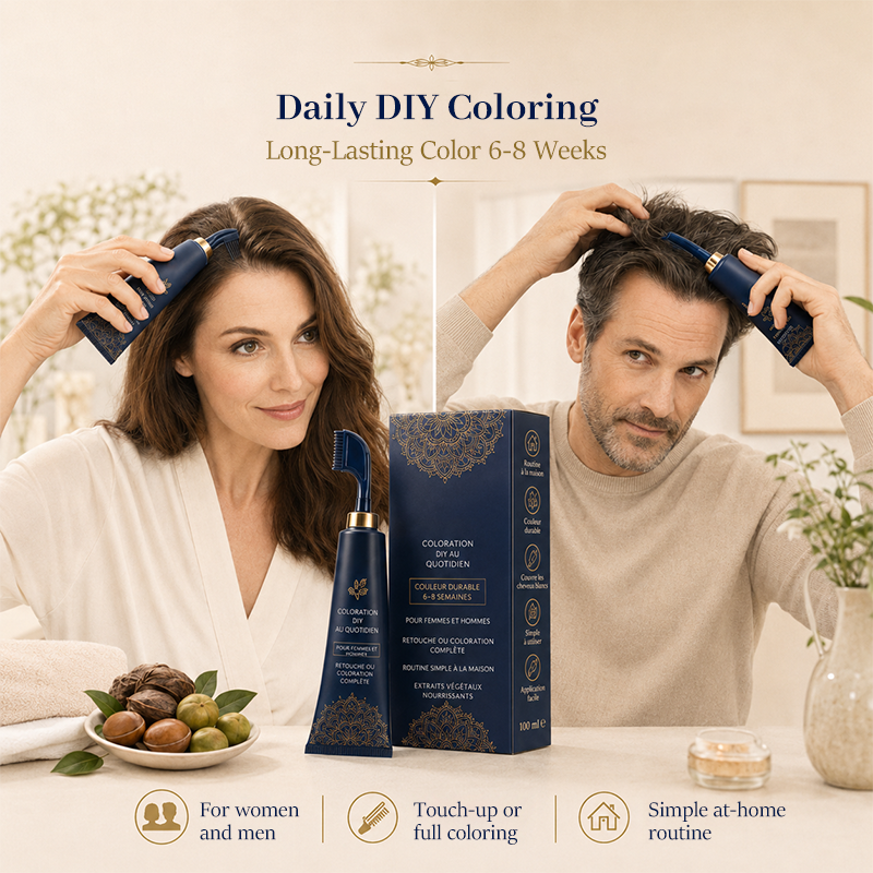 🔥Limited Time Promotion 50% OFF🔥Herbal Hair Dye Comb for Home Use