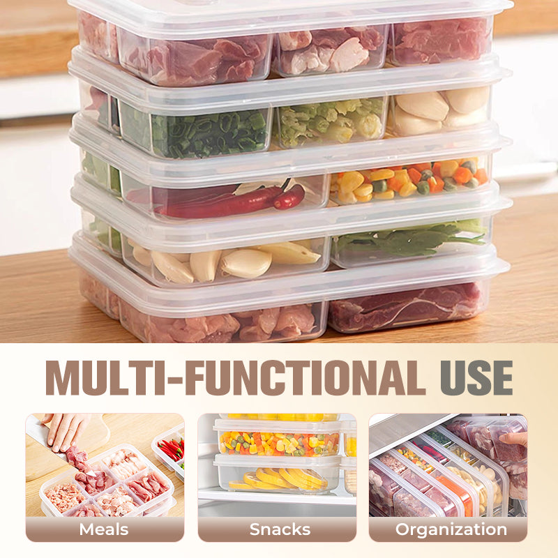 💥Reusable food container with compartments