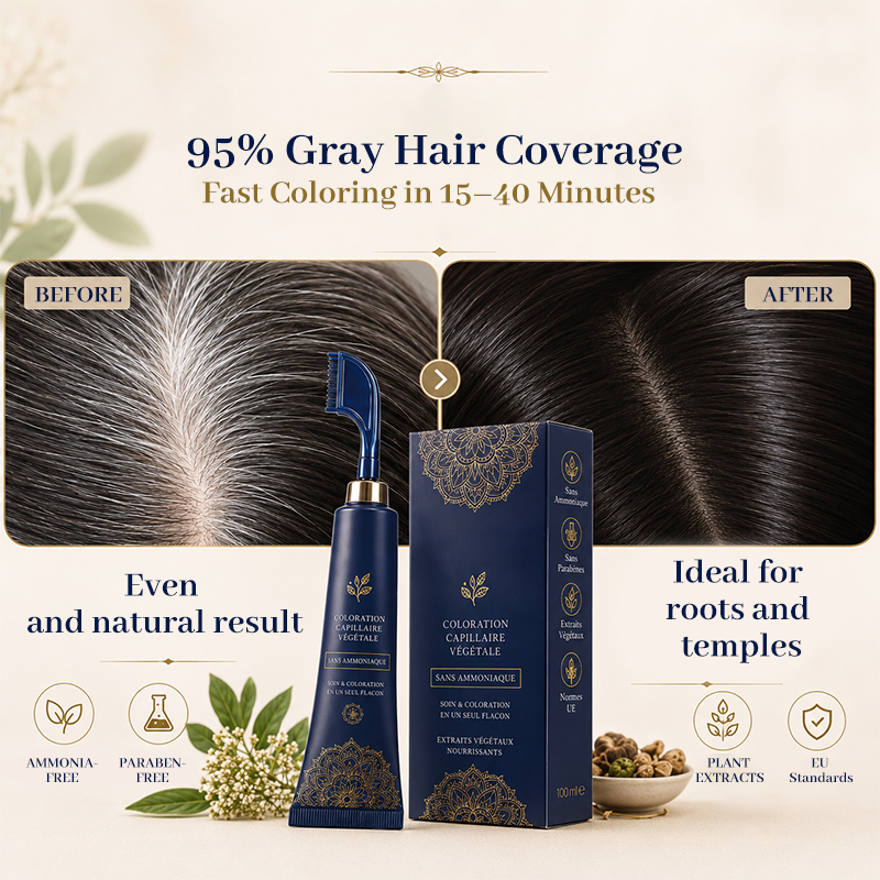 🔥Limited Time Promotion 50% OFF🔥Herbal Hair Dye Comb for Home Use