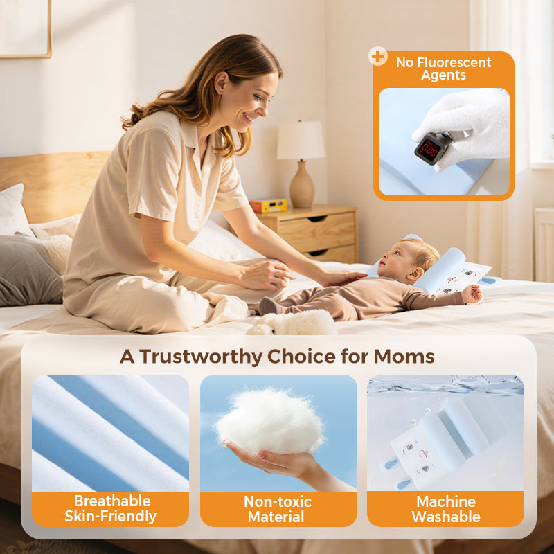 🔥 2025 Hot Sale 49% OFF🔥All-Season Breathable Shaping Pillow for Baby Development