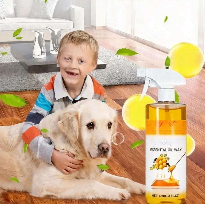 ✨ ScratchErase Beeswax  Floor Spray – Cleans, Restores Shine & Removes Scratches! 🧹