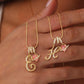 💖 LAST DAY – 57% OFF ✨ 3-Layer Initial Pendant Necklaces A-Z 🎀 | Personalised & Elegant