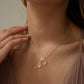 💖 LAST DAY – 57% OFF ✨ 3-Layer Initial Pendant Necklaces A-Z 🎀 | Personalised & Elegant