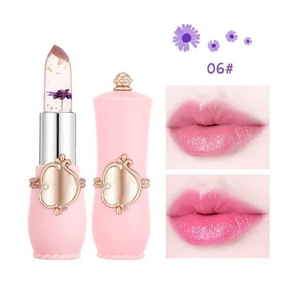 💥Christmas Sale 49% OFF💋Crystal Jelly Flower Color Changing Lipstick💄