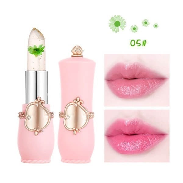 💥Christmas Sale 49% OFF💋Crystal Jelly Flower Color Changing Lipstick💄