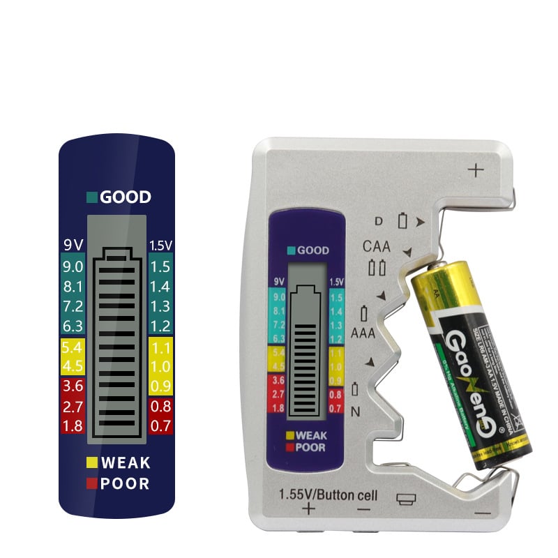 ⚡Battery Tester Makes Your Life Easier