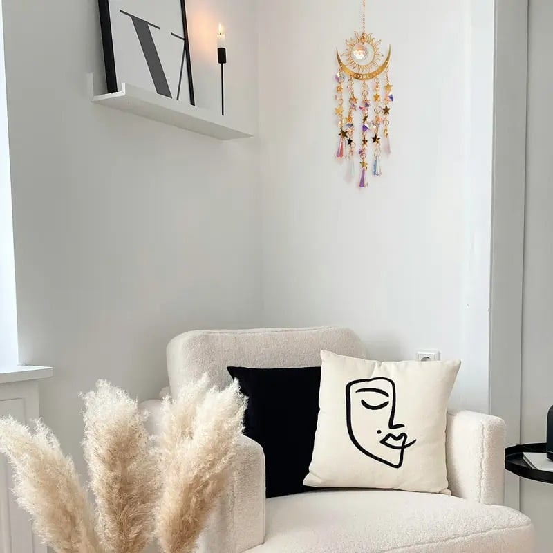 🔥Big Sale-60% Off🌈Crystal Sun Catcher, lndoor Outdoor Decor for Window Bedroom Courtyard Garden☪️