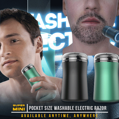 🔥🔥🔥 All-New Cordless & Washable Shaver! 💎 Super High Discount - Limited Christmas Offer! 🪒