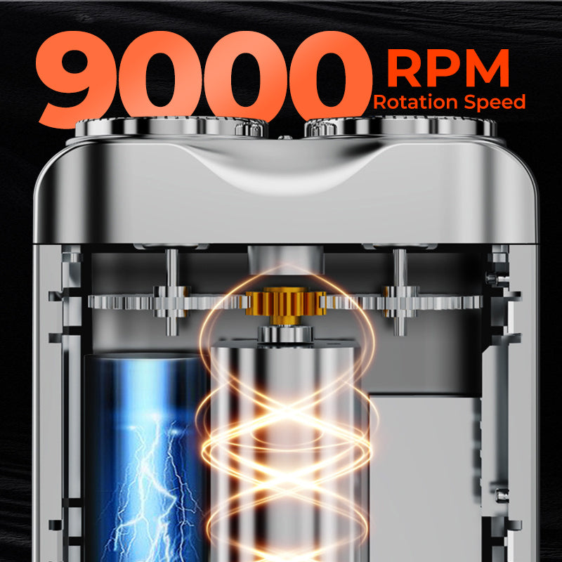 🔥New Upgrade🔥Men's Portable Mini Rotary Electric Shaver