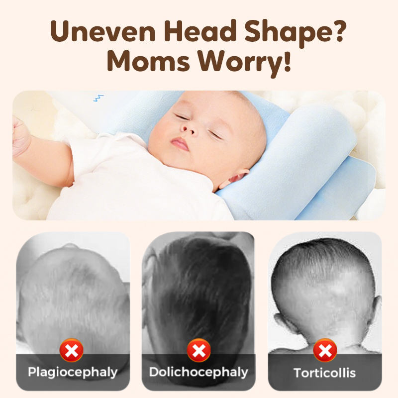 🔥 2025 Hot Sale 49% OFF🔥All-Season Breathable Shaping Pillow for Baby Development