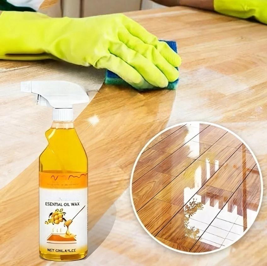 ✨ ScratchErase Beeswax  Floor Spray – Cleans, Restores Shine & Removes Scratches! 🧹