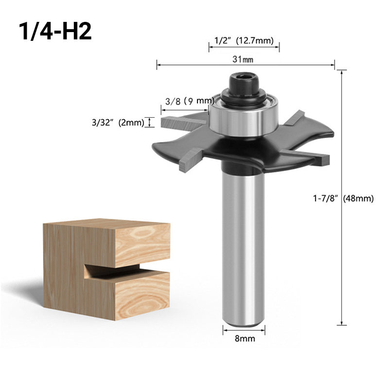 💥Versatile Slot Cutter Router Bit⏳New listing! 50%~66% OFF for a limited time 💥 buy 2 get 1 free!