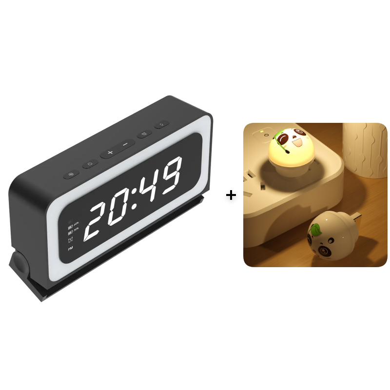 🔥Smart Digital Clock Camera with Dual Band WiFi (5GHz & 2.4GHz) | Home Security & Real-Time Monitoring System