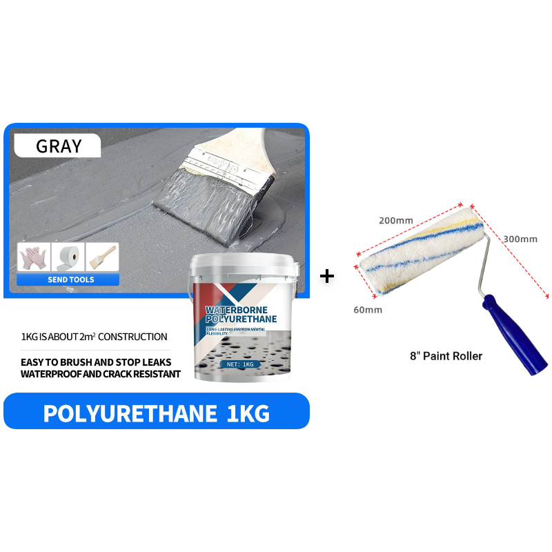 🥳2026 HOT SALE🥳💞50K+ SOLD!🏠💧 50% OFF! Anti‑Leakage Roof Sealant – Seals cracks instantly, flexible & weatherproof. Safe & odorless. 1kg. 🛡️✨