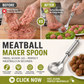 🥳2026 HOT SALE🥳💞50K+ SOLD! 🥩🍴 65% OFF! Meatball Spoon – Non‑stick, scoop & drain in one. No more messy hands – perfect meatballs in seconds! – a must‑have kitchen gadget! 🎁✨