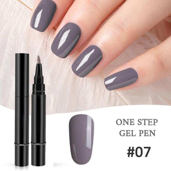 💅🌸Limited Time Buy 1 Get 1 Free - £9.99! ✨One Step Nail Gel Pen🎨Free handheld mini UV nail lamp💡