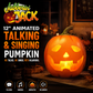 🎁Lowest Price Ever⏰Jabberin' Jack Animated Talking & Singing Pumpkin