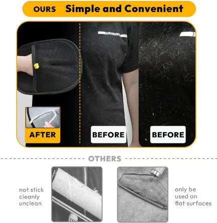 ⏳2025 New Save 50%✨️Pet hair remover Electrostatic gloves