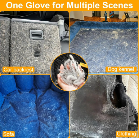 ⏳2025 New Save 50%✨️Pet hair remover Electrostatic gloves