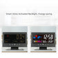 🔥Digital LED Temperature Humidity Monitor Weather Forecast LED Table Alarm Clock