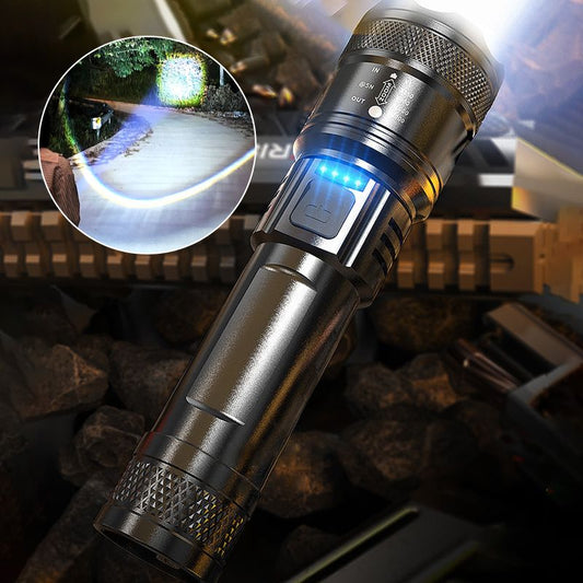 ⏳Time-Limited Special⏰Super Strong Light Zoomable Flashlight