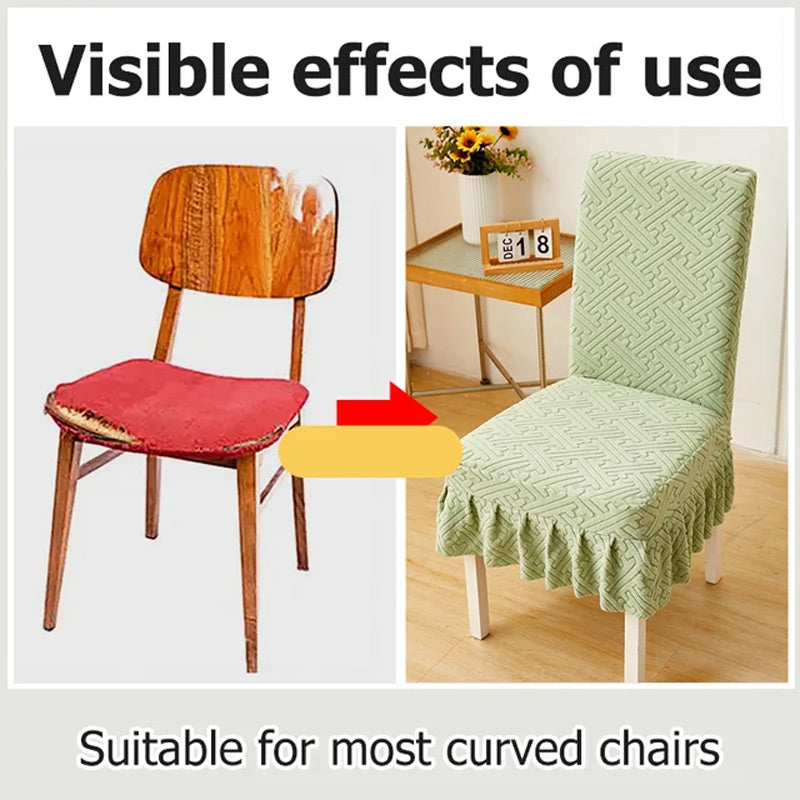 📢📢NEW SHOP IN ! 50% OFF !!⏰⏰Dining Chair Slipcover Set of 2 ✨Instant holiday upgrade! Refresh your dining space🎄