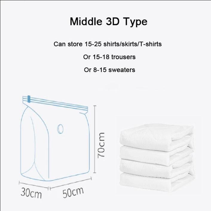 🔥Hot Sale🔥Vacuum-free three-second compression 3D storage bag