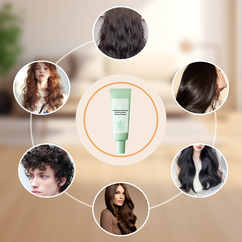🍈Refreshing Volumizing Oil-Control Rinse-Free Dry Shampoo
