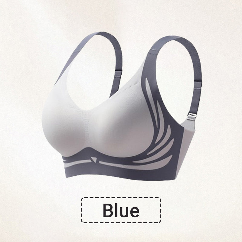☁️Zero-Gravity Comfort Bra: Seamless, Side-Control & Airflow Push-Up